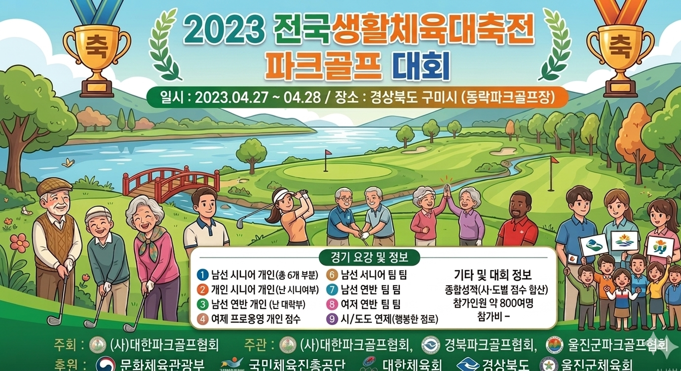 대회 포스터