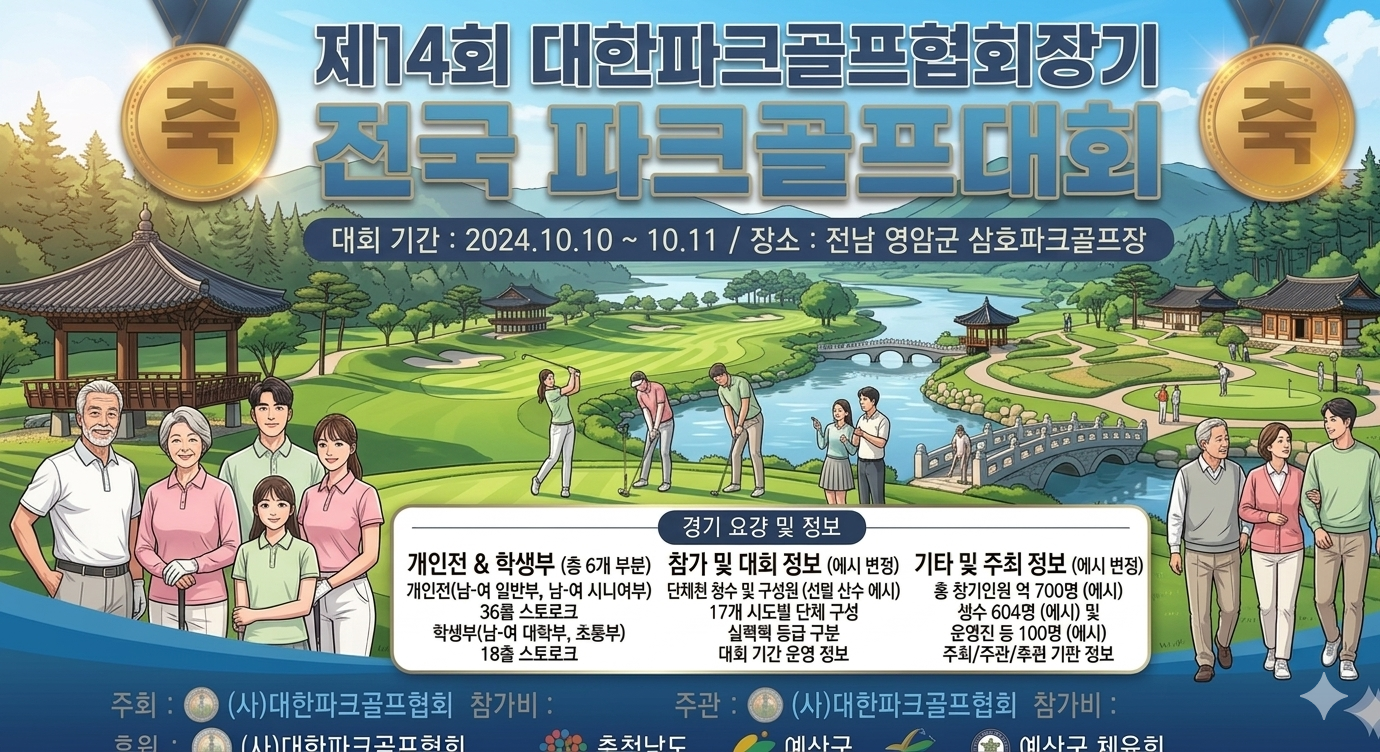 대회 포스터